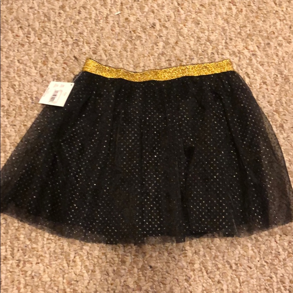 Black and gold tutu